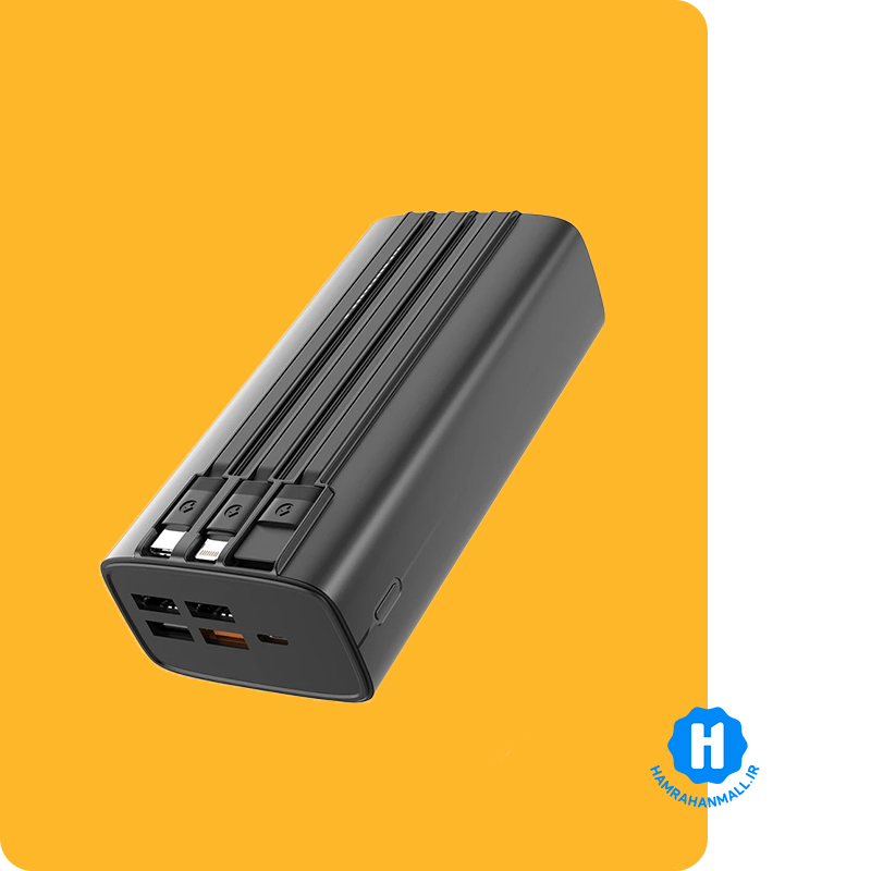 پاوربانک 45 وات انرجایزر مدل UE30078PQ ظرفیت 30000 میلی آمپر ساعت