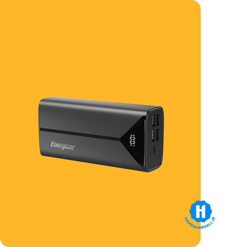 پاوربانک 45 وات انرجایزر مدل UE30078PQ ظرفیت 30000 میلی آمپر ساعت