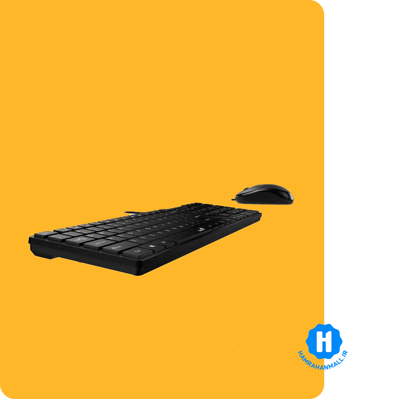 کیبورد و ماوس جنیوس مدل KM-Slim Star C126