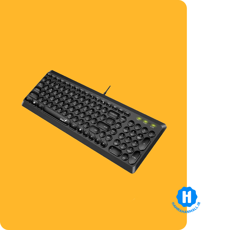 کیبورد جنیوس مدل SLIM STAR Q200