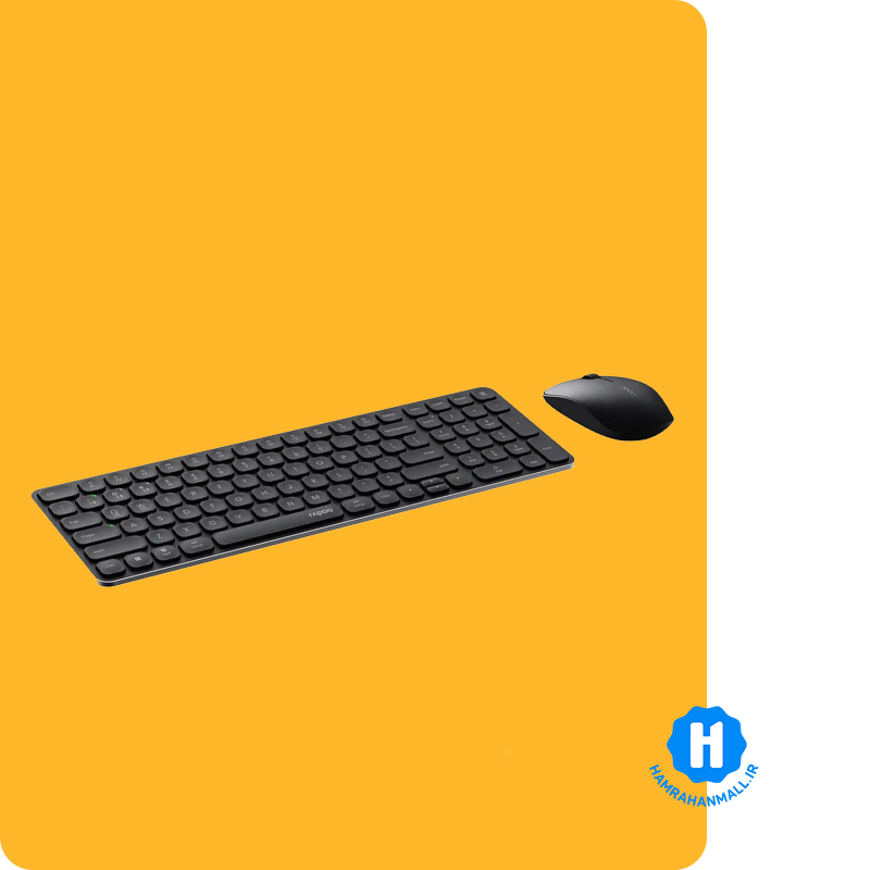 کیبورد و ماوس بی سیم رپو مدل 9320M