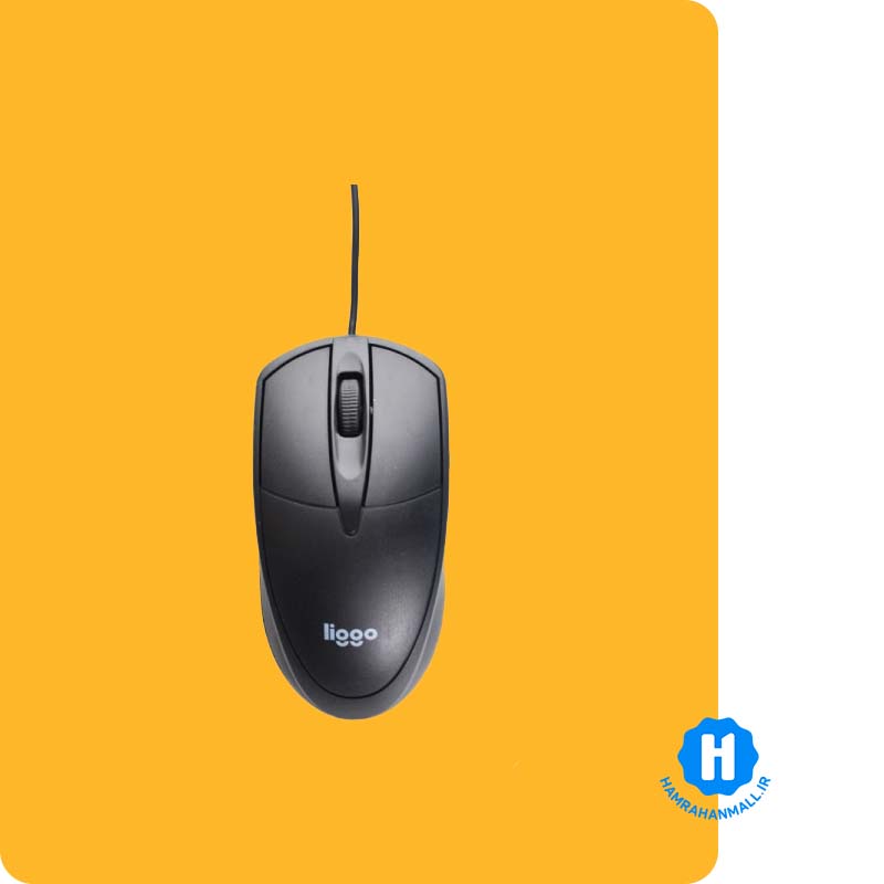 کیبورد و ماوس سیم دار Liggo مدل KM601