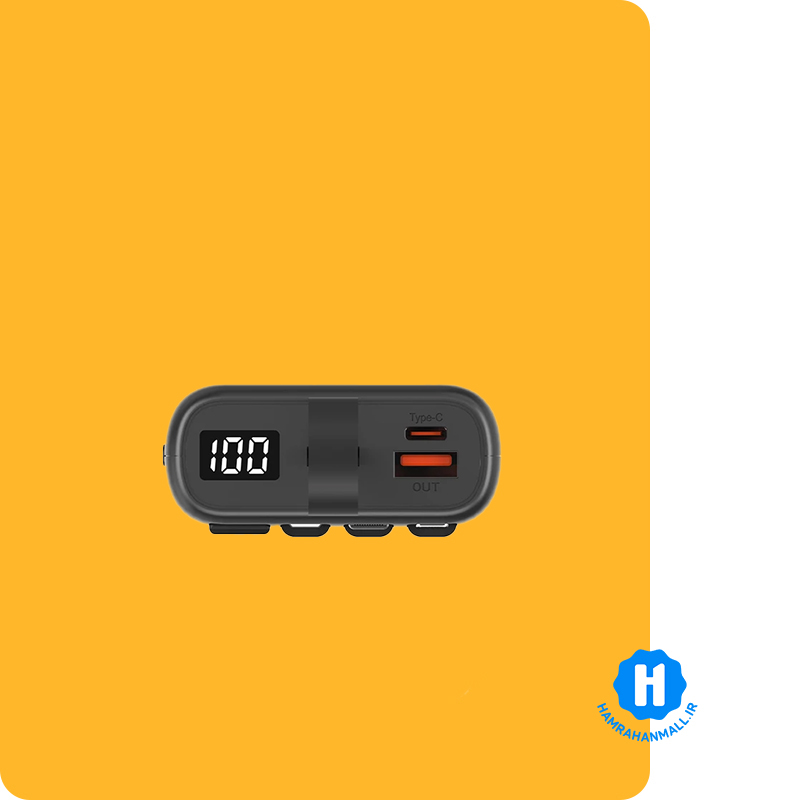 پاوربانک انرجایزر مدل UE20070PQ ظرفیت 20000 میلی آمپرساعت