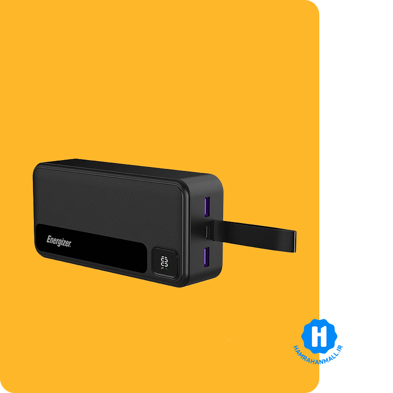 پاوربانک انرجایزر مدل UE30035PQ ظرفیت 30000 میلی آمپرساعت