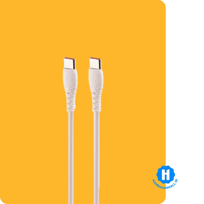 کابل تبدیل USB-C به USB-C شوش مدل SH280 C طول 1.1 متر