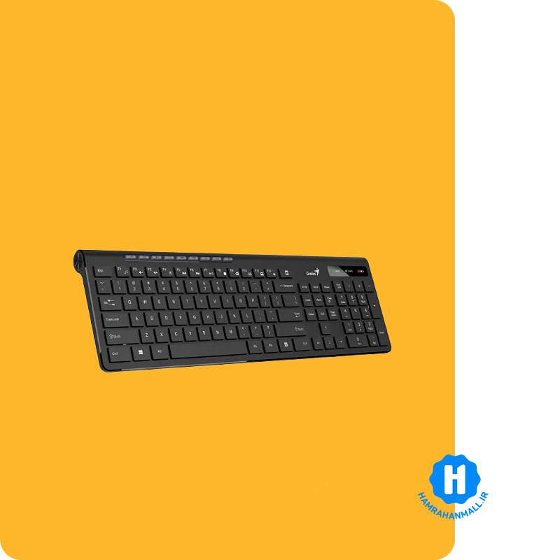 کیبورد بی سیم جنیوس مدل SLIM STAR 7230