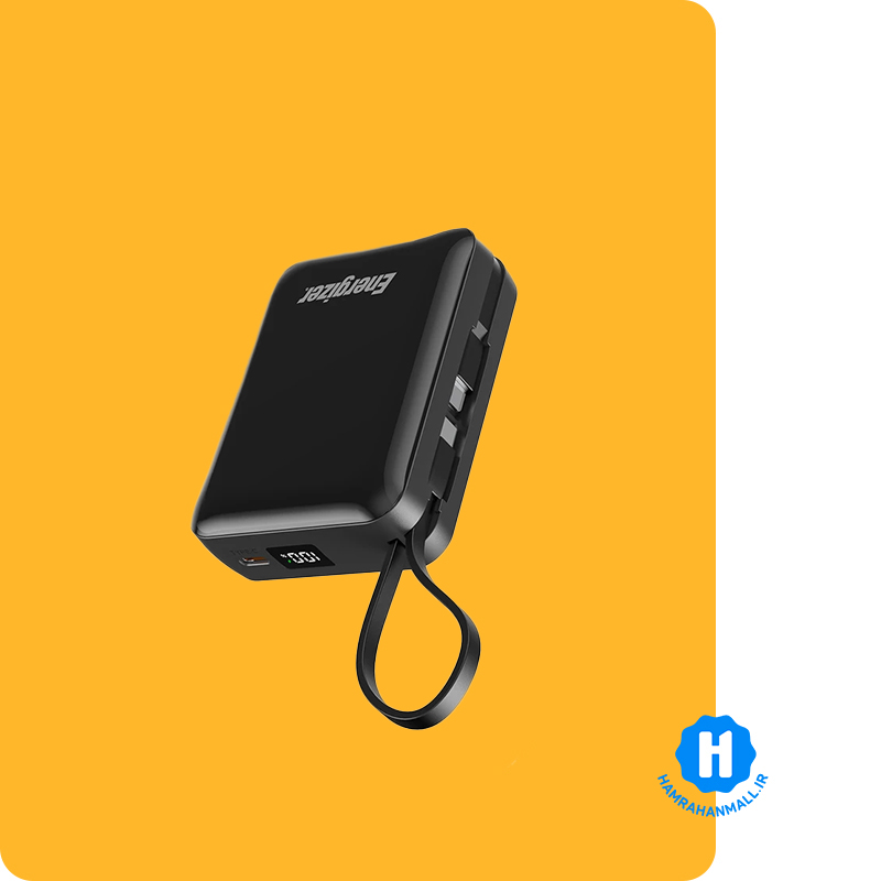 پاوربانک 35 وات انرجایزر مدل UE20077PQ ظرفیت 20000 میلی آمپر ساعت