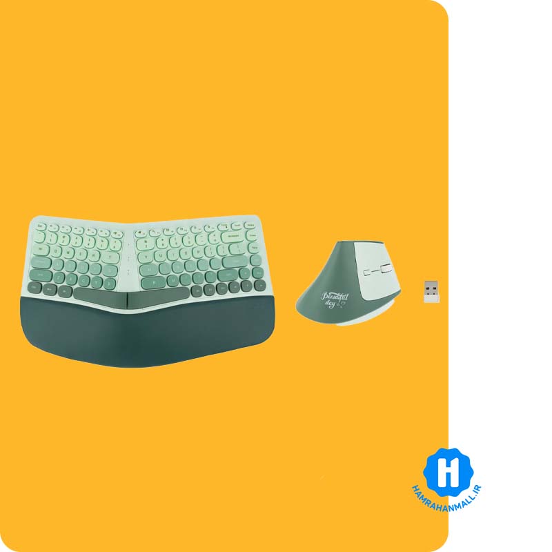 ماوس و کیبورد بیسیم مافی مدل Wireless Desktop Bomi