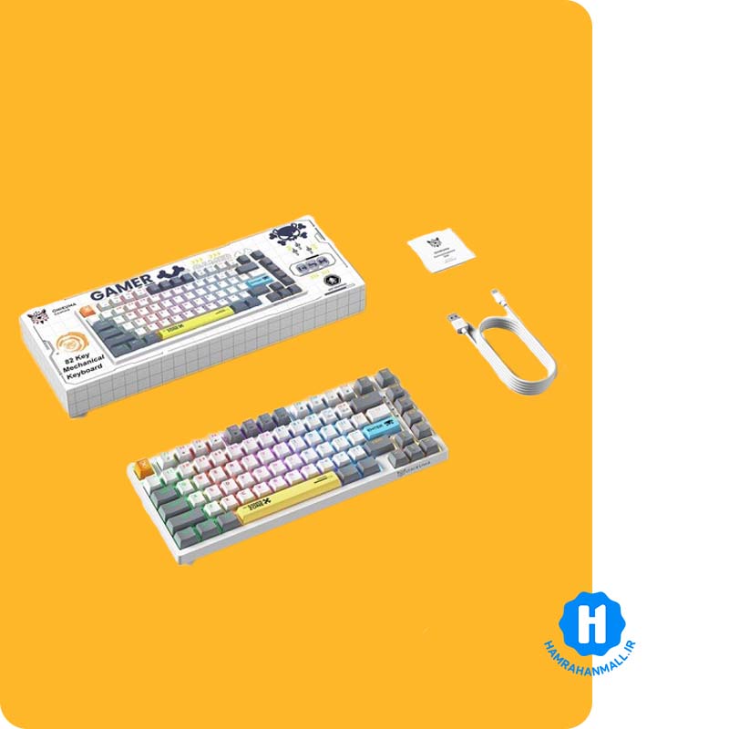 کیبورد گیمینگ باسیم اونیکوما مدل G58