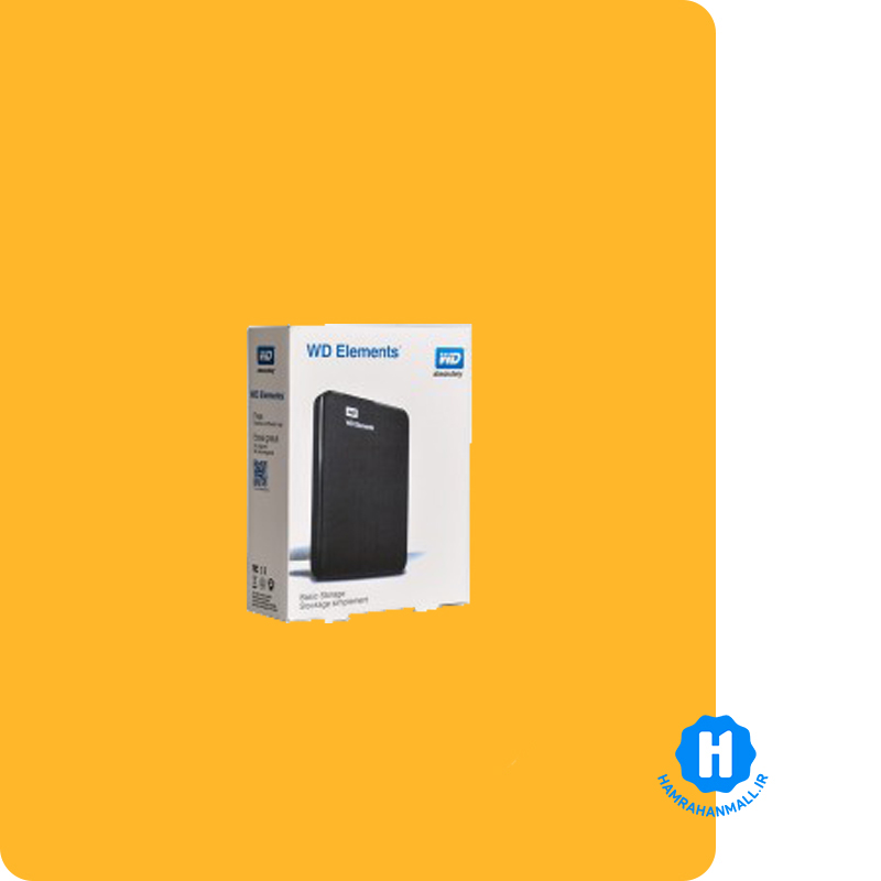 باکس هارد 2.5 اینچی Western Digital Elements USB3.0