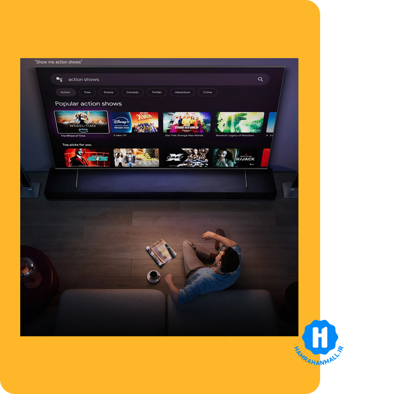 تلویزیون شیائومی MAX سایز 85 اینچ کیفیت Ultra HD 4K نوع QLED