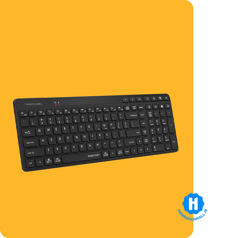 کیبورد بی سیم ای فورتک مدل FBK27C AS