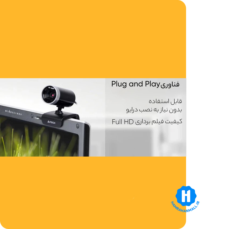 وب کم ای فورتک PK-910H full HD