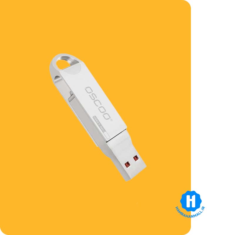 فلش 256 گیگ اوسکو CU001 OTG Type-C USB3.2