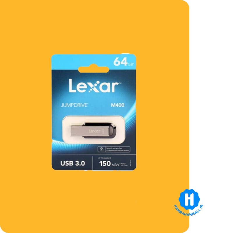 فلش مموری لکسار مدل M400 ظرفیت 64 گیگابایت USB 3.0