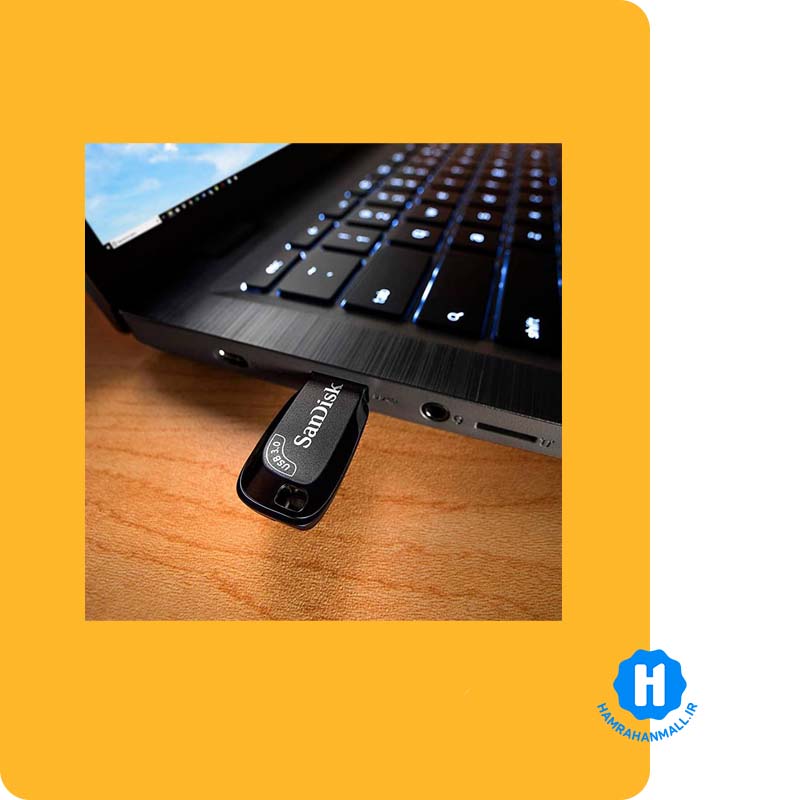 فلش مموری سن دیسک مدل ULTRA SHIFT CZ410 ظرفیت 32 گیگابایت USB 3
